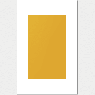 Solid Mustard Yellow Posters and Art